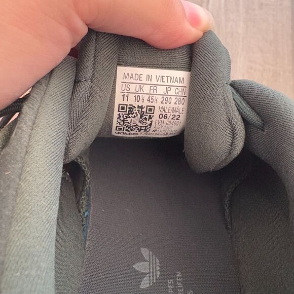 Adidas‎ Originals Ozelia Sneakers Shadow Green Oxide Men's Size 11 Streetwear - Picture 7 of 7